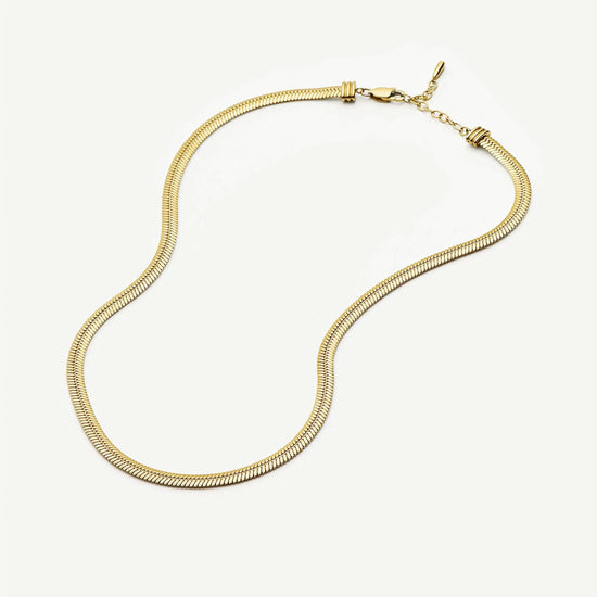 Classic Snake Chain Necklace | 18k Gold Plated Necklaces Missoma 