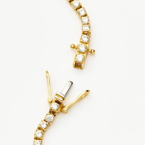 Classic Tennis Bracelet | 18k Gold Vermeil Cubic Zirconia Bracelets Missoma 
