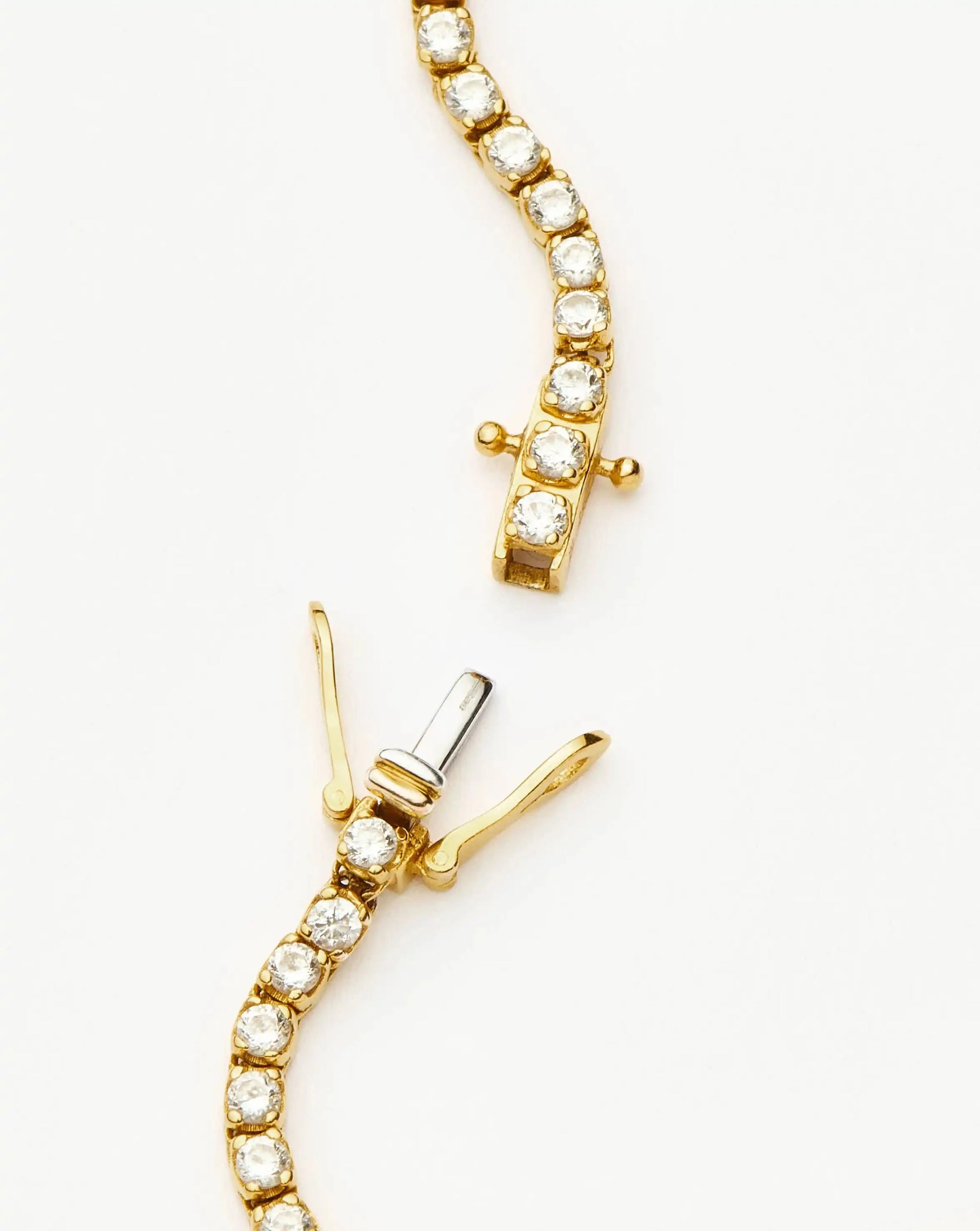 Classic Tennis Bracelet | 18k Gold Vermeil Cubic Zirconia Bracelets Missoma 