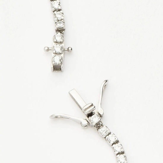 Classic Tennis Bracelet | Sterling Silver Cubic Zirconia Bracelets Missoma 