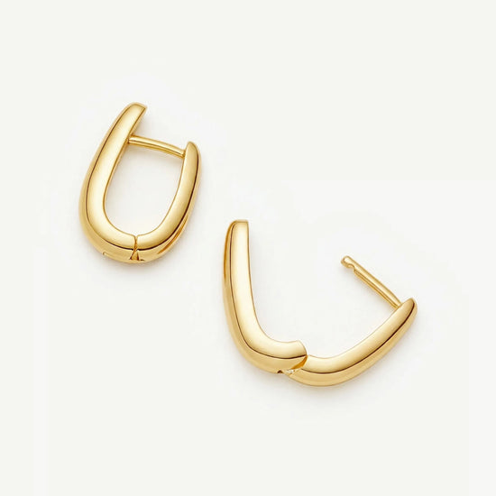 Claw Huggies | 18k Gold Vermeil Earrings Missoma 