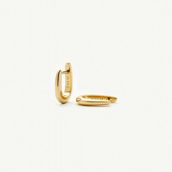Claw Huggies | 18k Gold Vermeil Earrings Missoma 