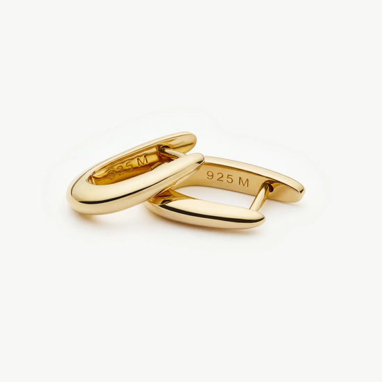 Claw Huggies | 18k Gold Vermeil Earrings Missoma 