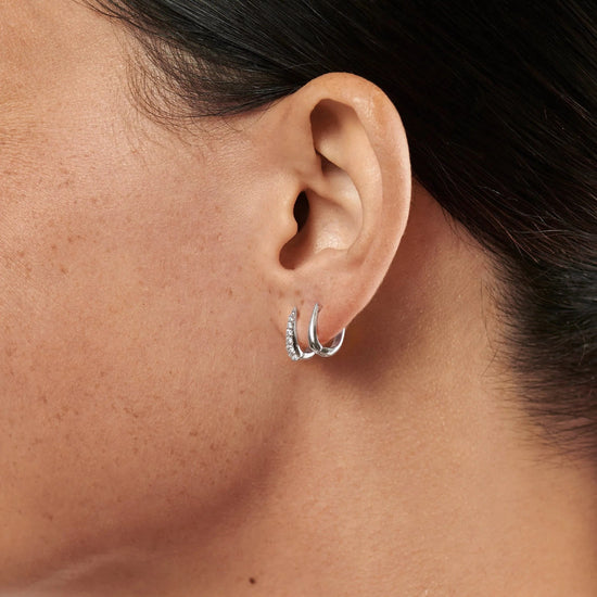 Claw Huggies | Sterling Silver Earrings Missoma 