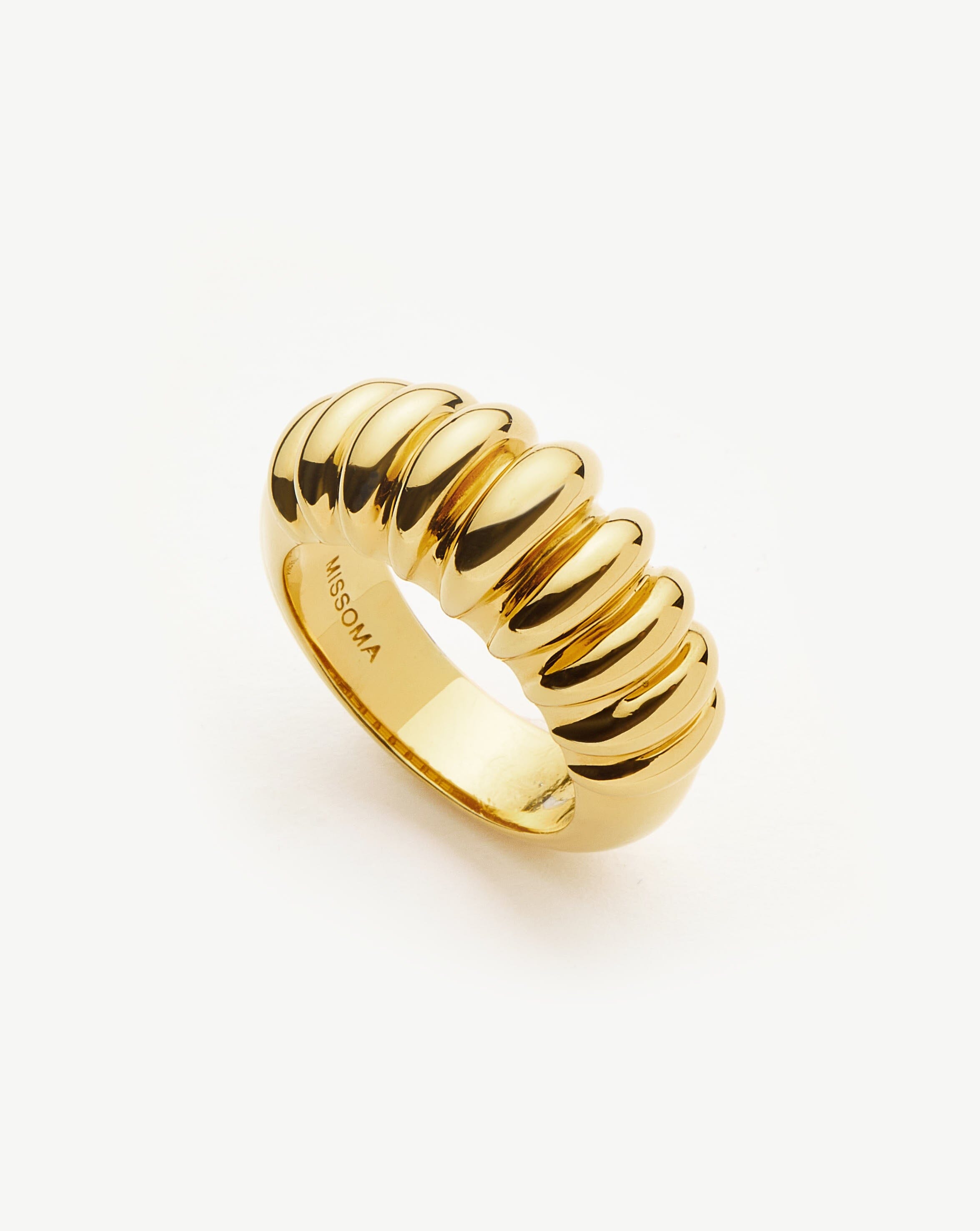 Claw Ridge Ring | 18k Gold Plated Rings Missoma 