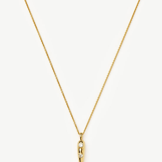 Claw Studded Pendant Necklace Necklaces Missoma 