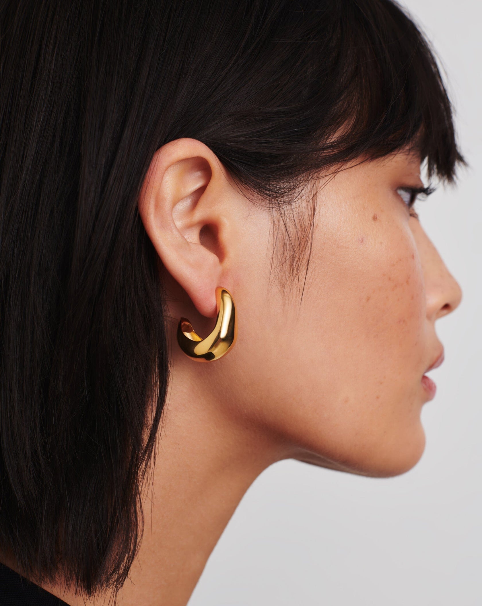 Pop Dome Hoop Earrings main image 0