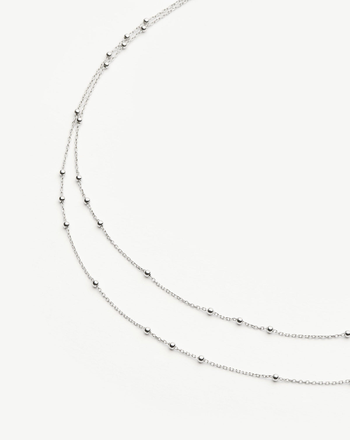 Double Chain Necklace Necklaces Missoma 
