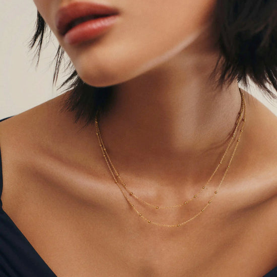 Double Chain Necklace Necklaces Missoma 