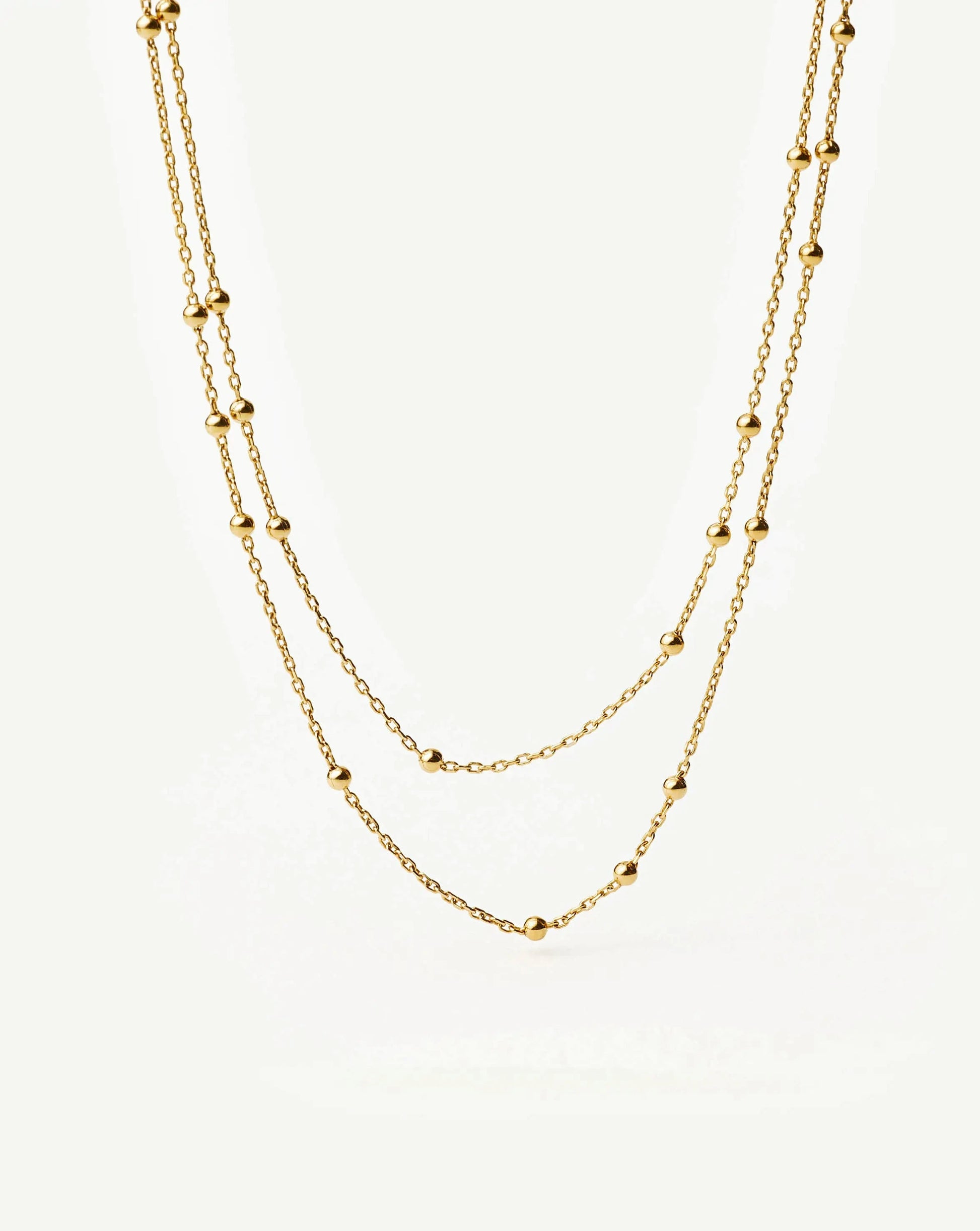Double Chain Necklace Necklaces Missoma 