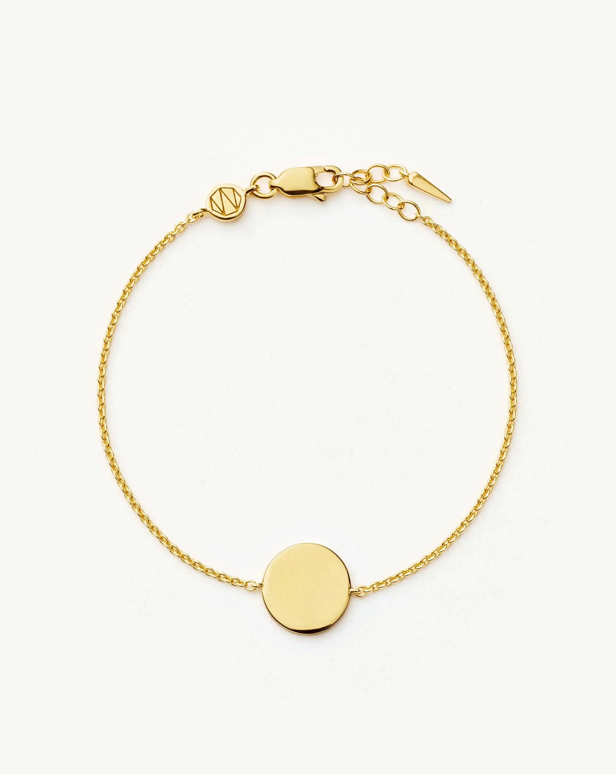 Engravable Round Bracelet Bracelets Missoma 