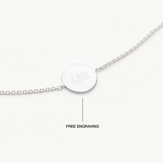Engravable Round Bracelet Bracelets Missoma 