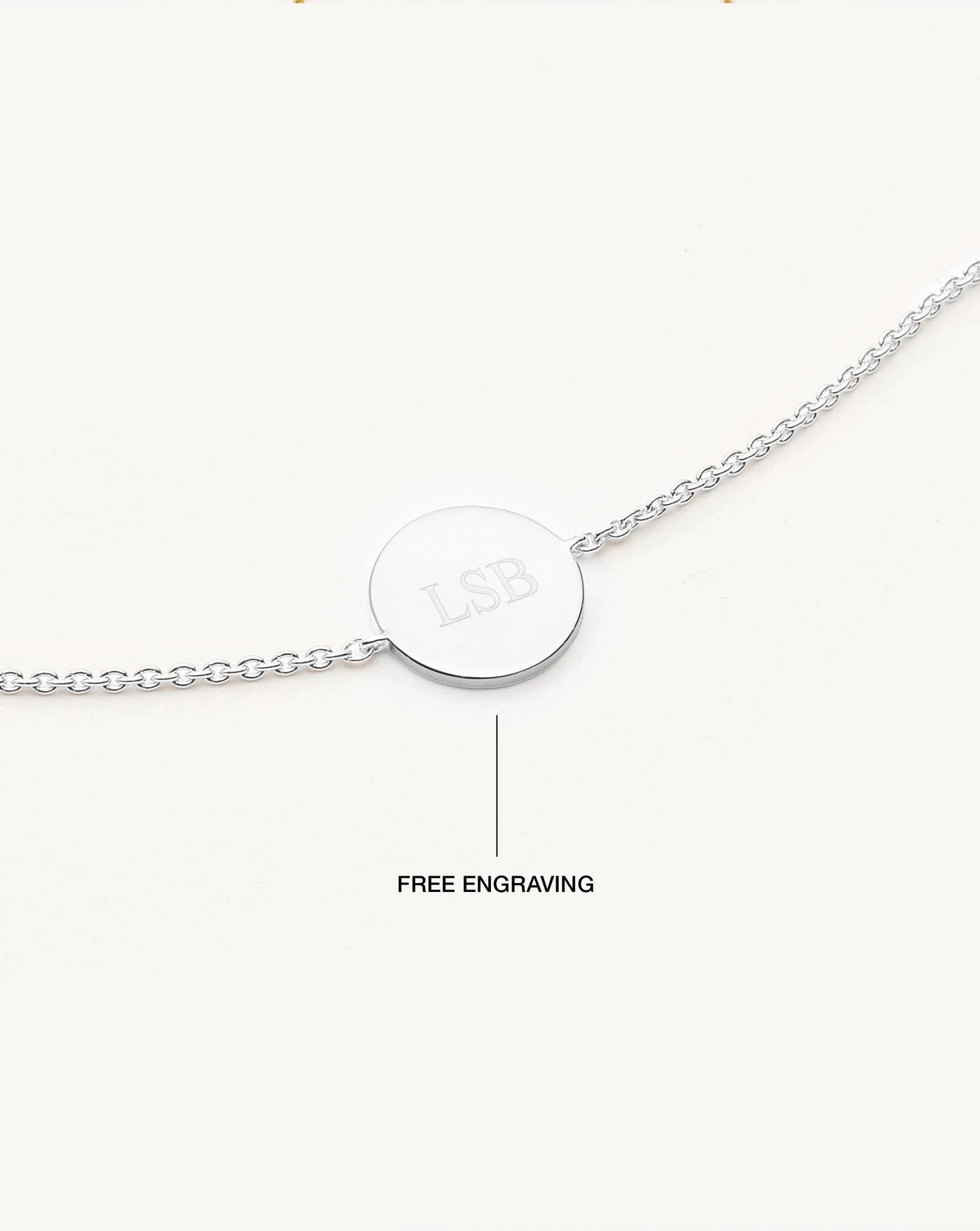 Engravable Round Bracelet Bracelets Missoma 