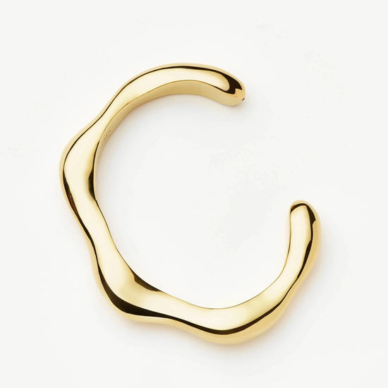Eny Puffy Cuff Bracelet | 18k Gold Plated Bracelets Missoma 