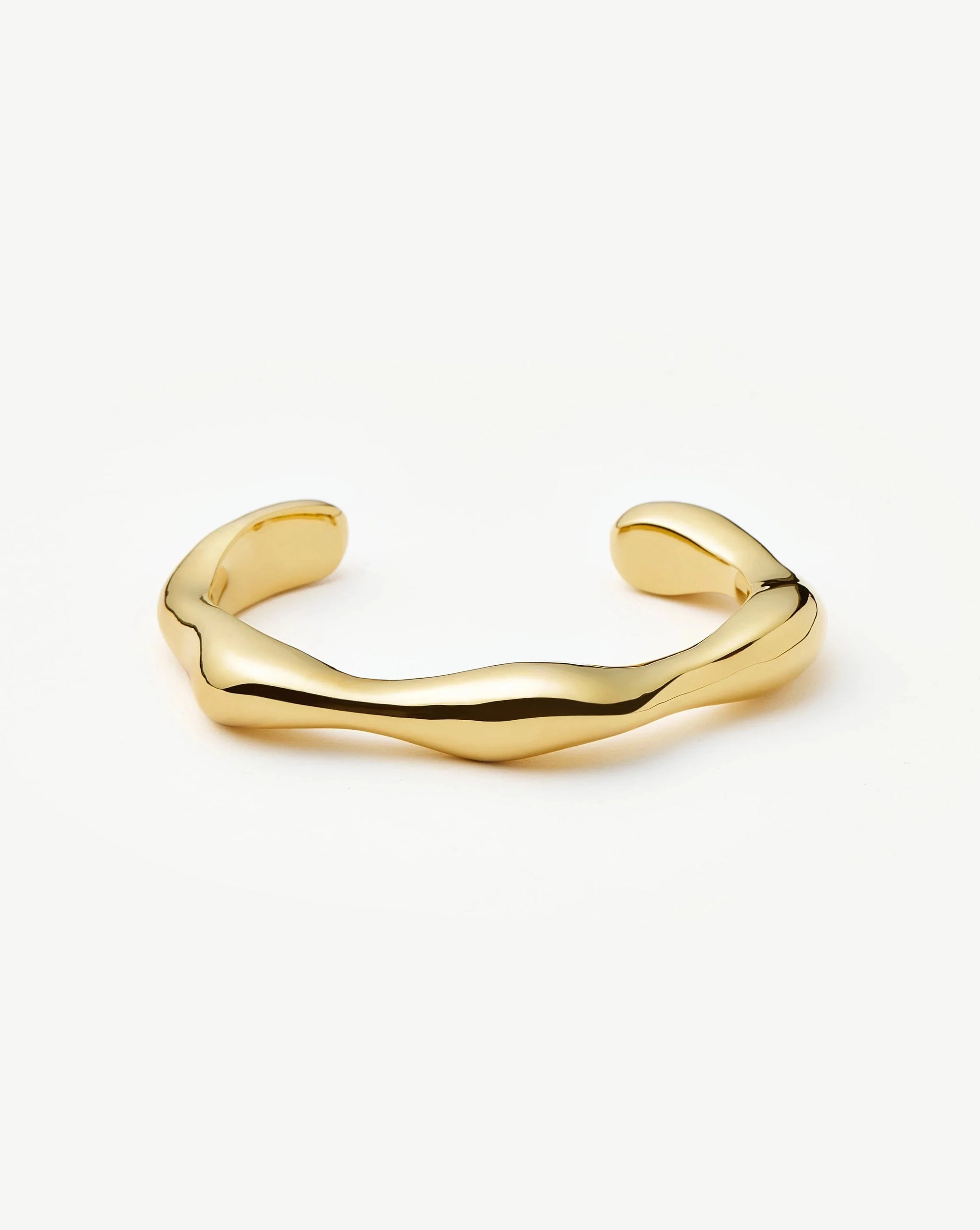 Eny Puffy Cuff Bracelet | 18k Gold Plated Bracelets Missoma 