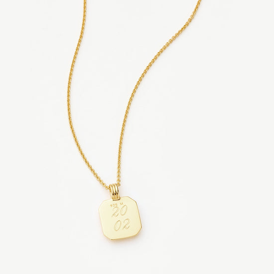 February Birthstone Pendant Necklace | 18k Gold Vermeil/Amethyst Necklaces Missoma 