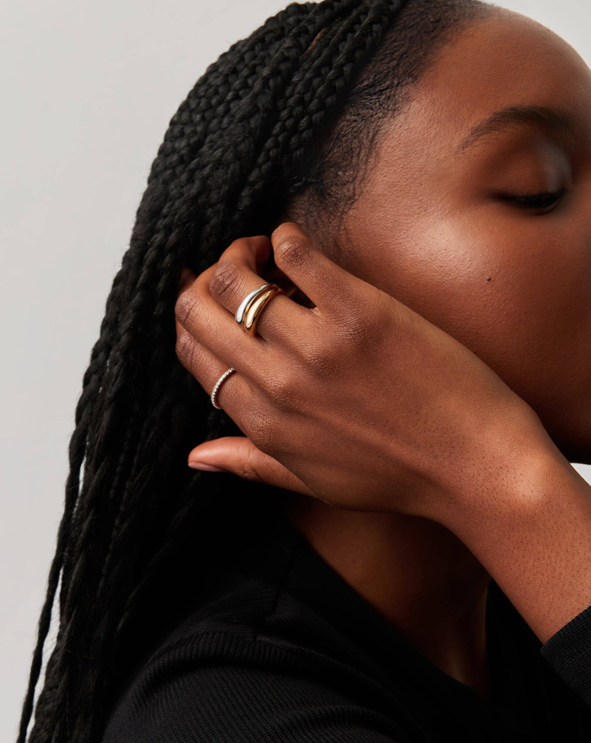 Fine Classic Dome Ring | 14k Solid Gold Rings Missoma 