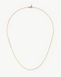 Fine Classic Paperclip Chain Necklace | 14k Solid Gold Necklaces Missoma 