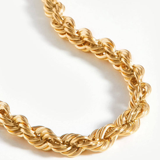 Fine Classic Rope Chain Bracelet Bracelets Missoma 