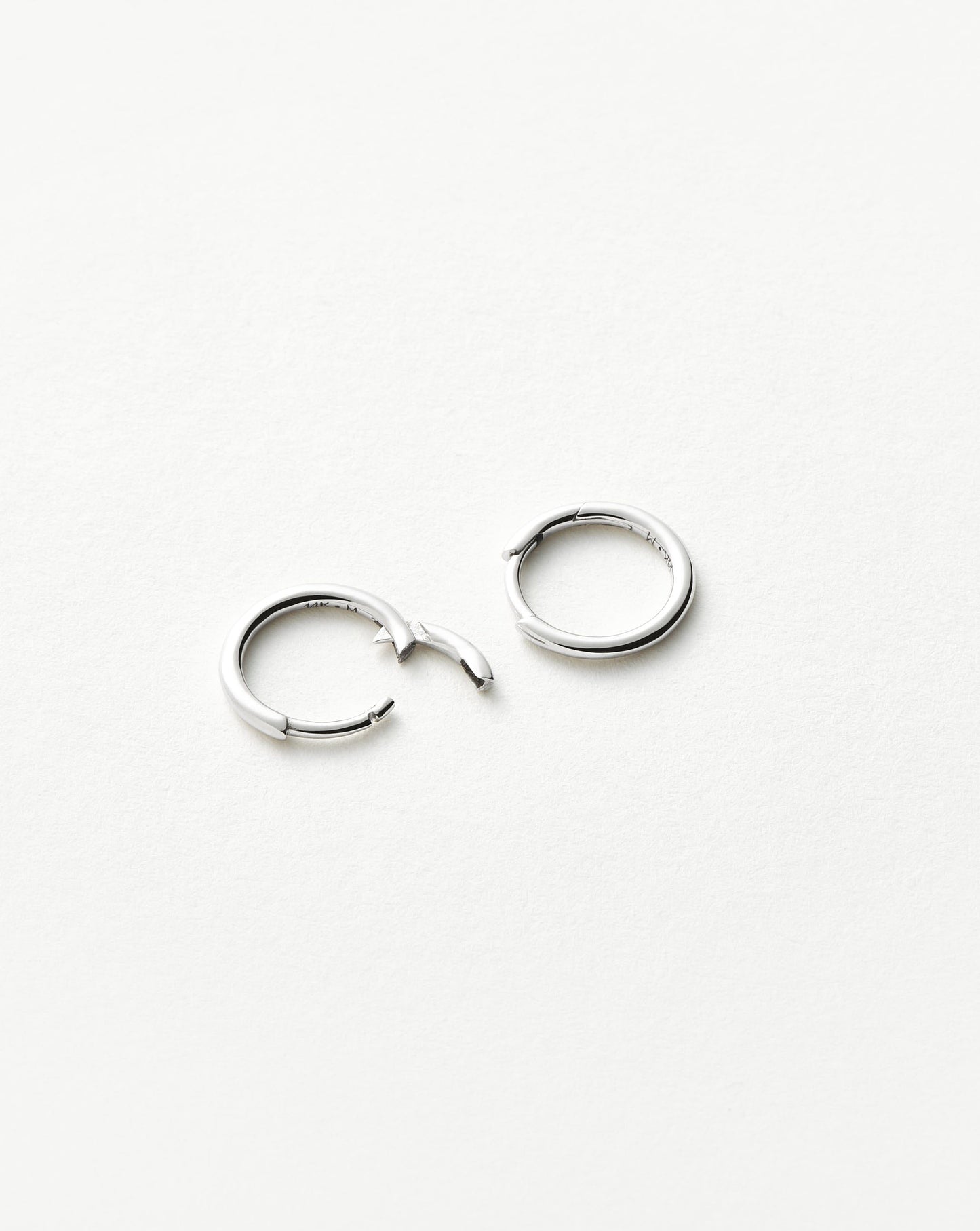 Fine Classic Small Hoop Earrings Earrings Missoma 