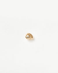 Fine Diamond Shell Single Stud Earring Earrings Missoma 