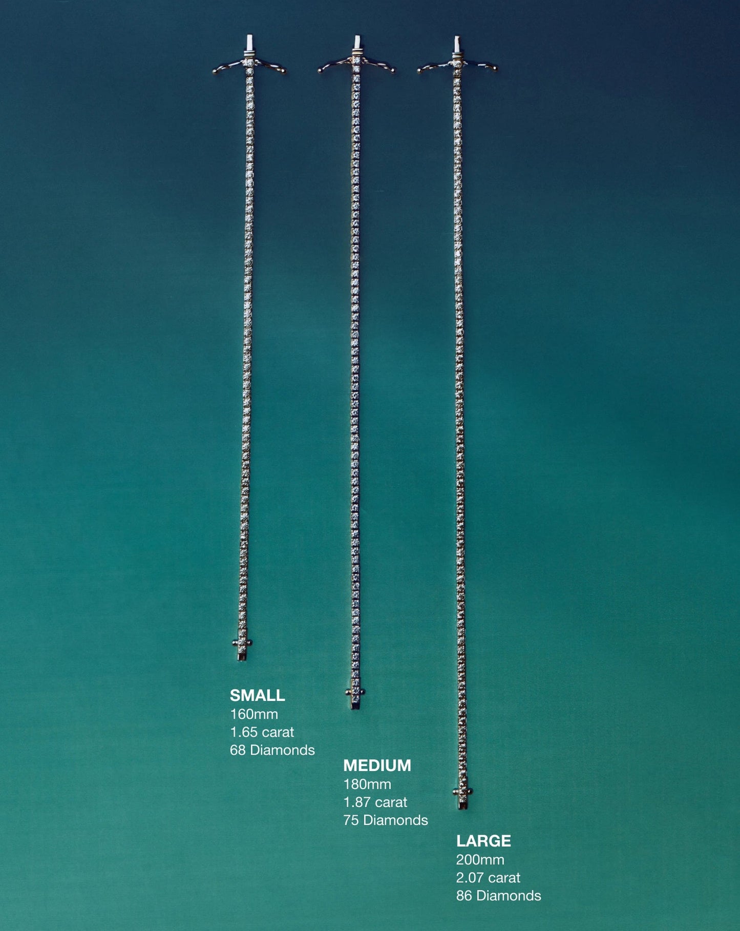 Fine Diamond Tennis Bracelet - Size M | 14k Solid Gold Lab Grown Diamonds Bracelets Missoma 