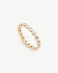 Fine Diamond Tennis Eternity Ring | 14k Solid Gold Rings Missoma 