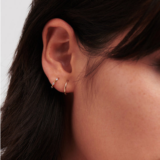 Fine Hoop Earring Set Layering Sets Missoma 