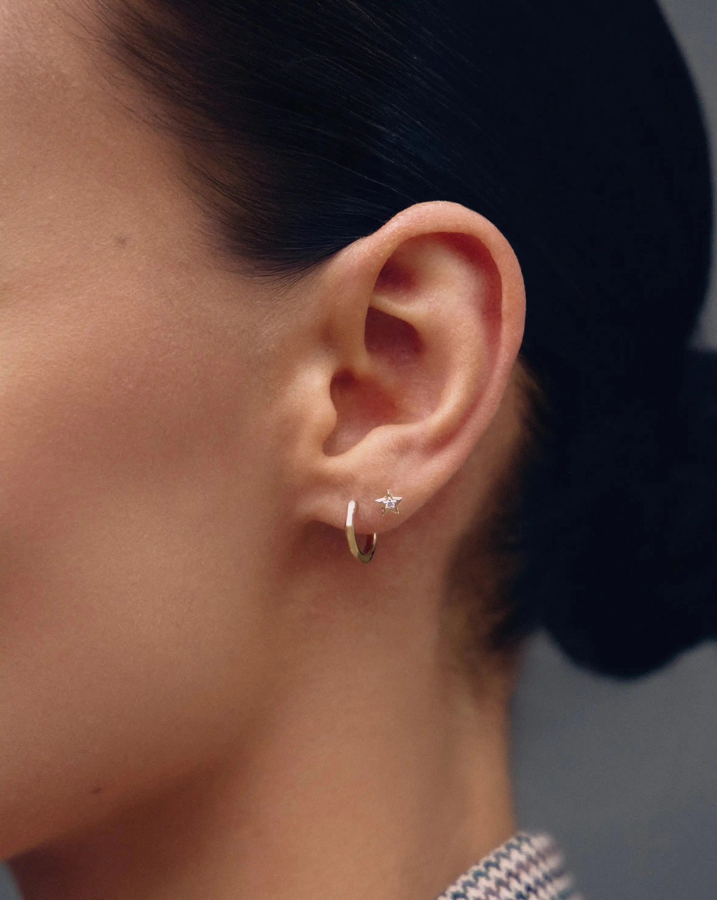 Fine Huggies | 14k Yellow Gold Earrings Missoma 