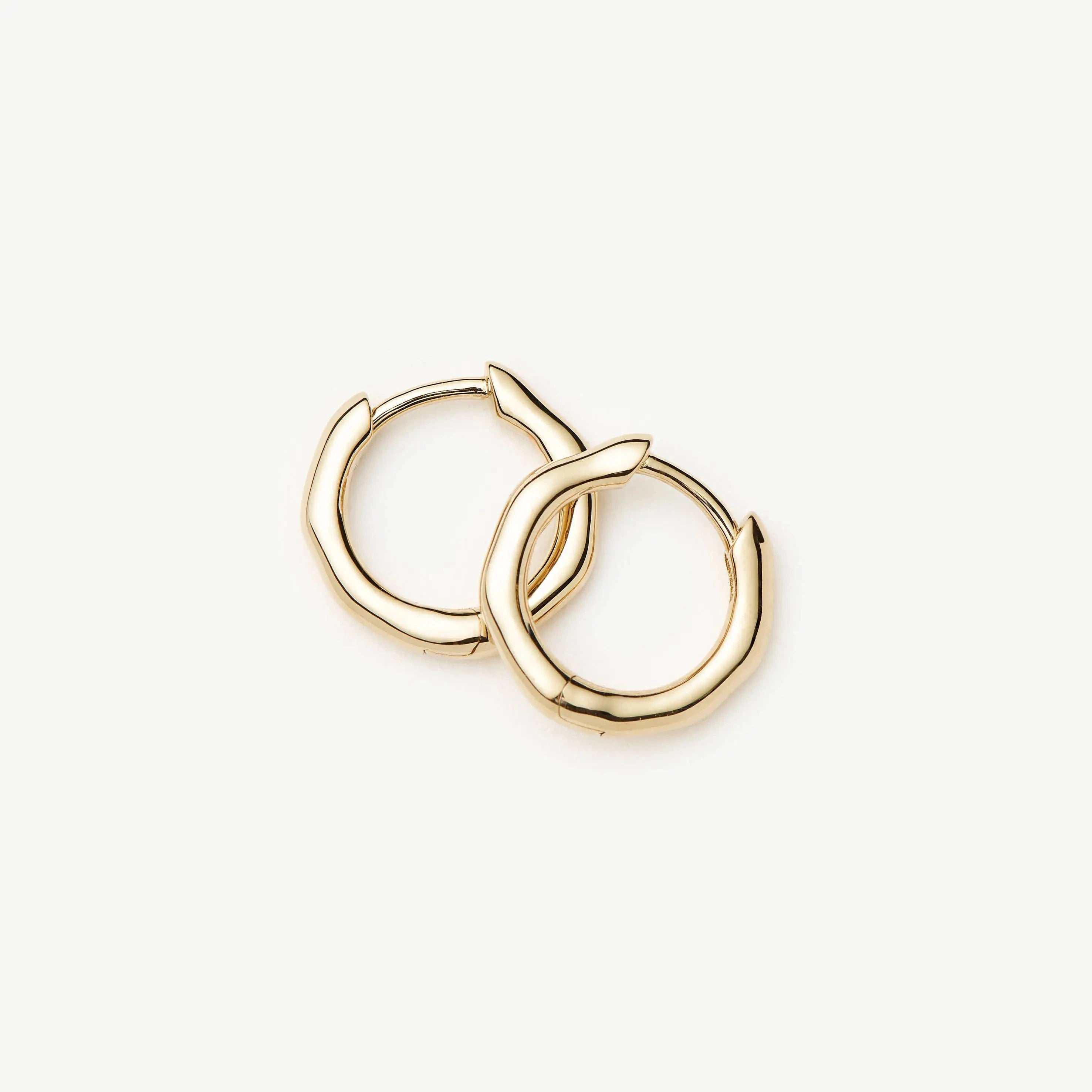 Fine Huggies | 14k Yellow Gold Earrings Missoma 