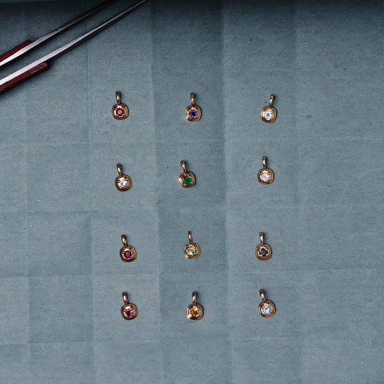 Fine May Birthstone Pendant Necklace | 14k Solid Gold/Emerald Necklace Missoma 