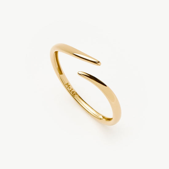Fine Open Claw Ring | 14k Solid Gold Rings Missoma 