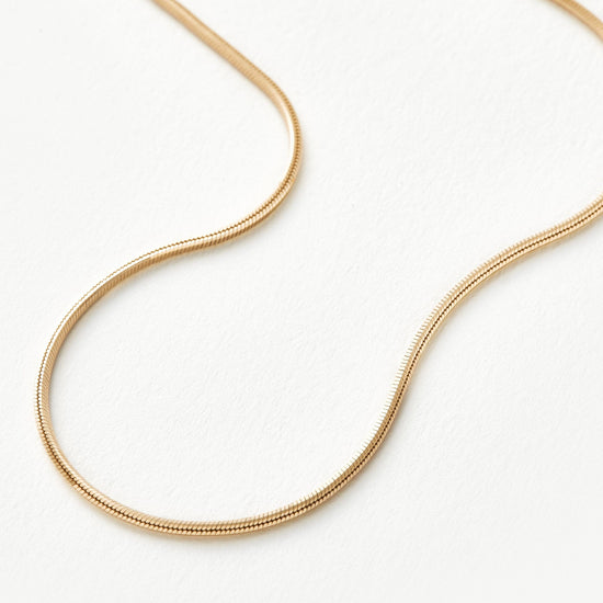 Fine Square Snake Chain Necklace Necklaces Missoma 