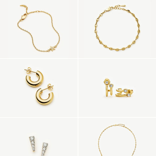 Gold Jewelry Advent Calendar | 18k Gold Plated Advent Calendar Missoma 