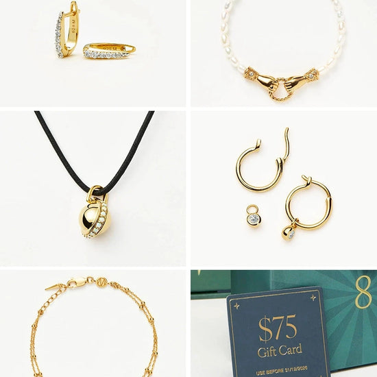 Gold Jewelry Advent Calendar | Gold Advent Calendar Missoma 