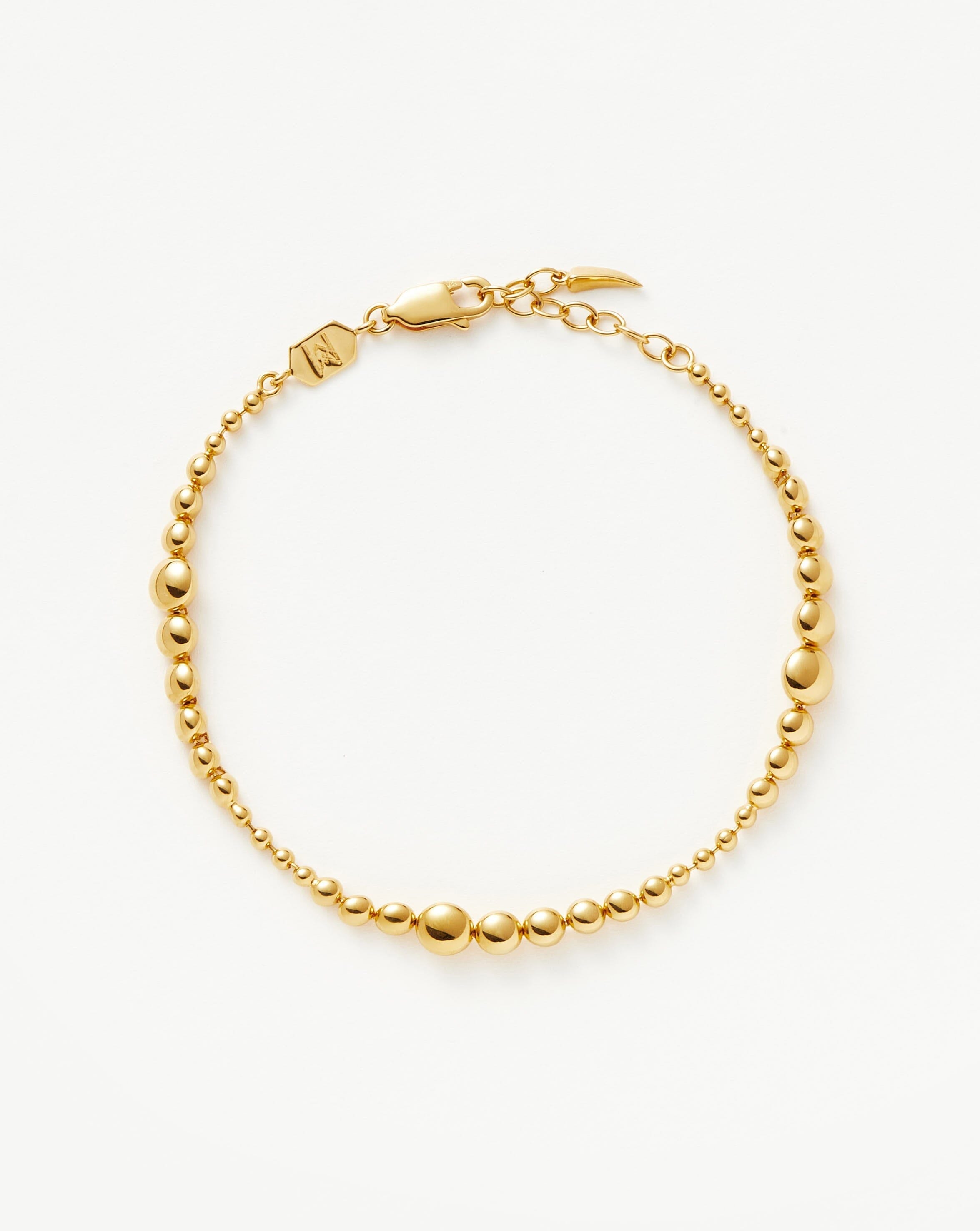 Graduated Beaded Bracelet | 18k Gold Vermeil Bracelets Missoma 