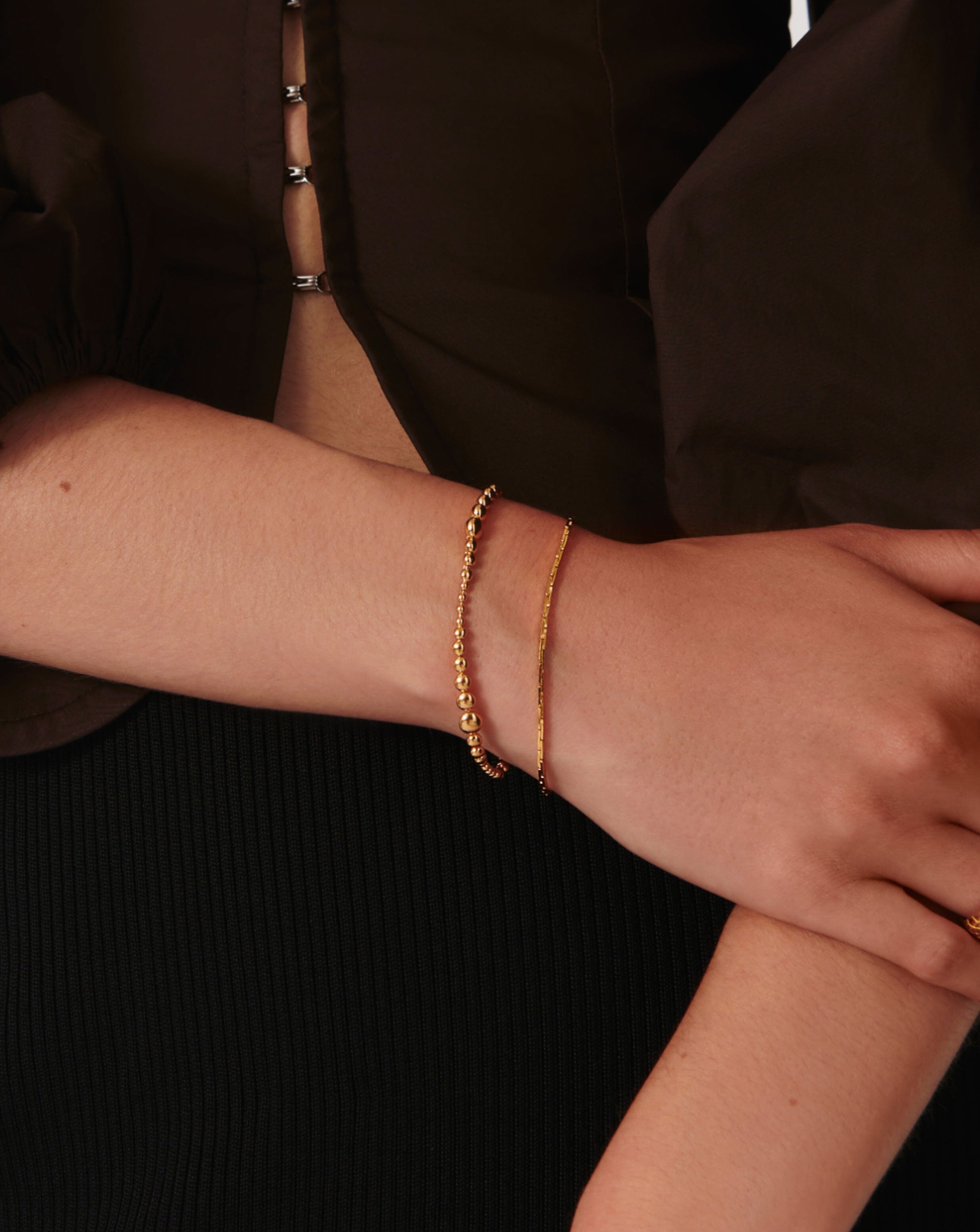 Graduated Beaded Bracelet | 18k Gold Vermeil Bracelets Missoma 