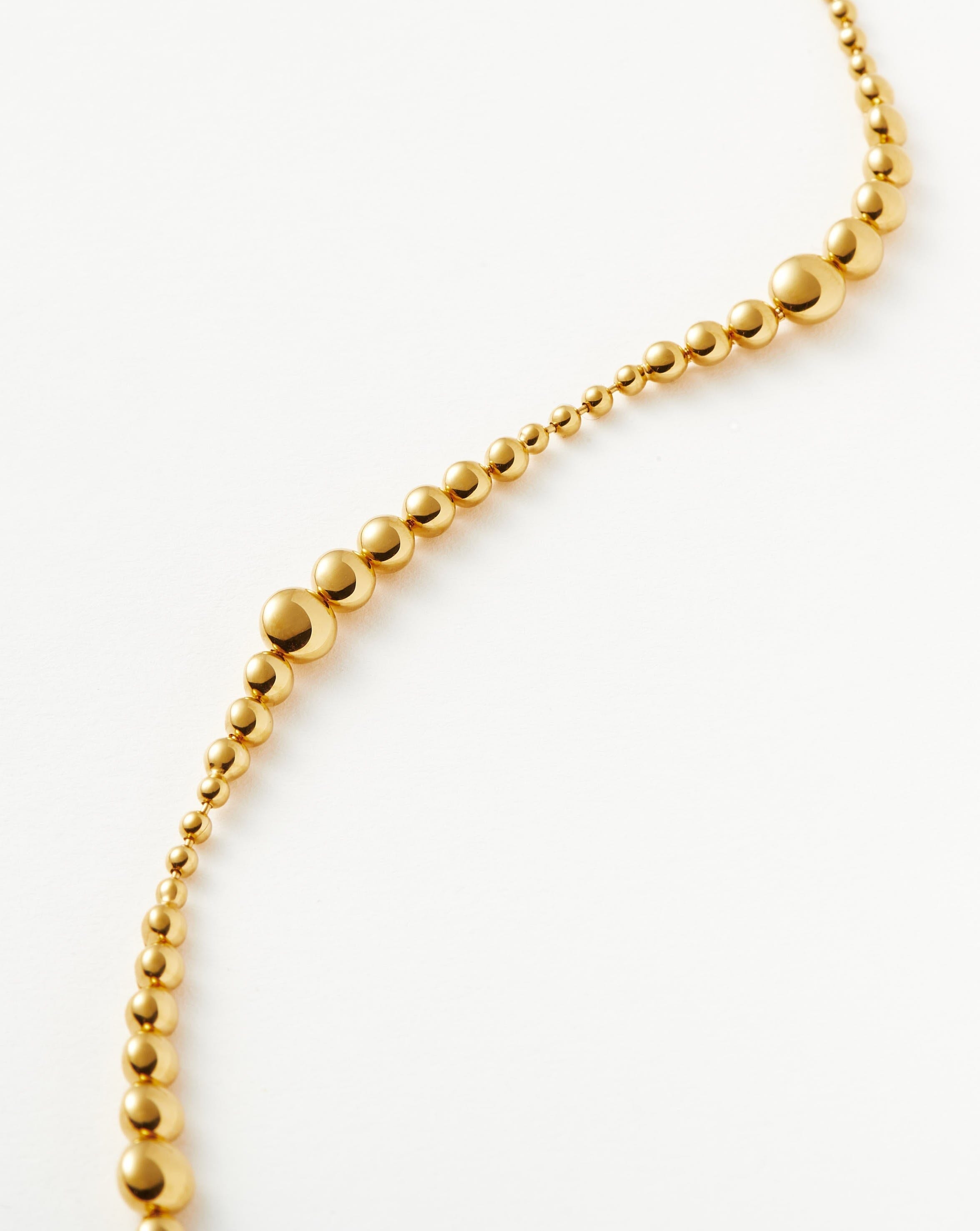 Graduated Beaded Bracelet | 18k Gold Vermeil Bracelets Missoma 