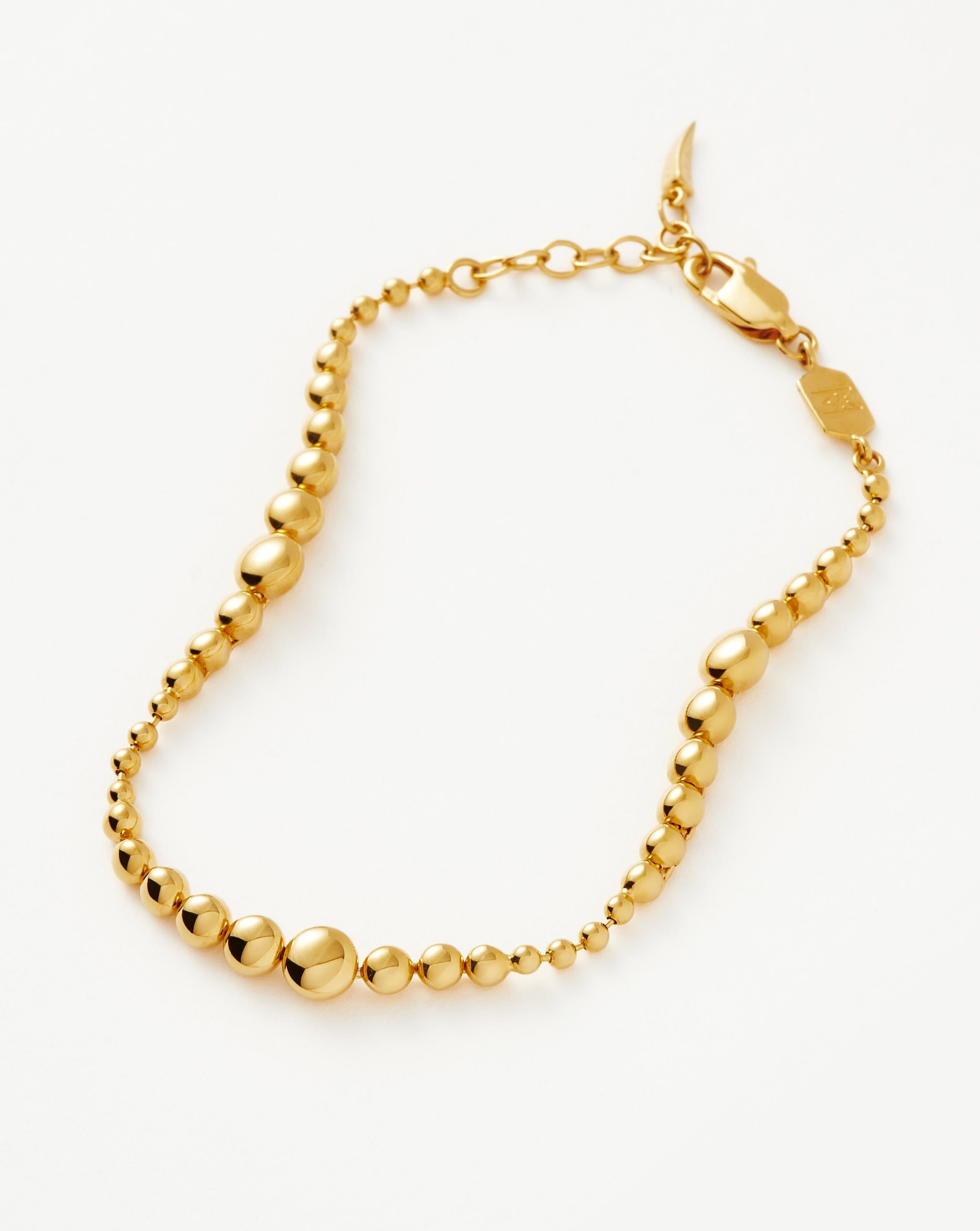 Graduated Beaded Bracelet | 18k Gold Vermeil Bracelets Missoma 