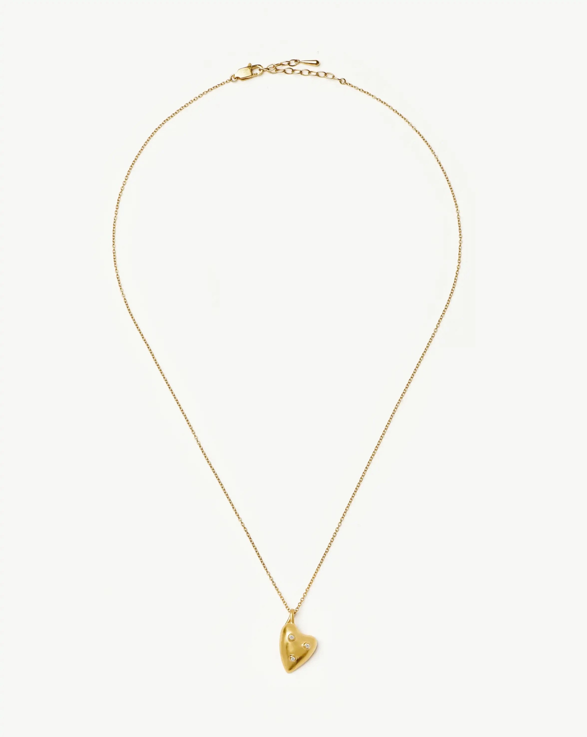 Harris Reed All My Heart Necklace | 18k Gold Plated/Cubic Zirconia Necklaces Missoma 