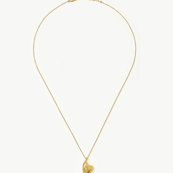 Harris Reed All My Heart Necklace | 18k Gold Plated/Cubic Zirconia Necklaces Missoma 