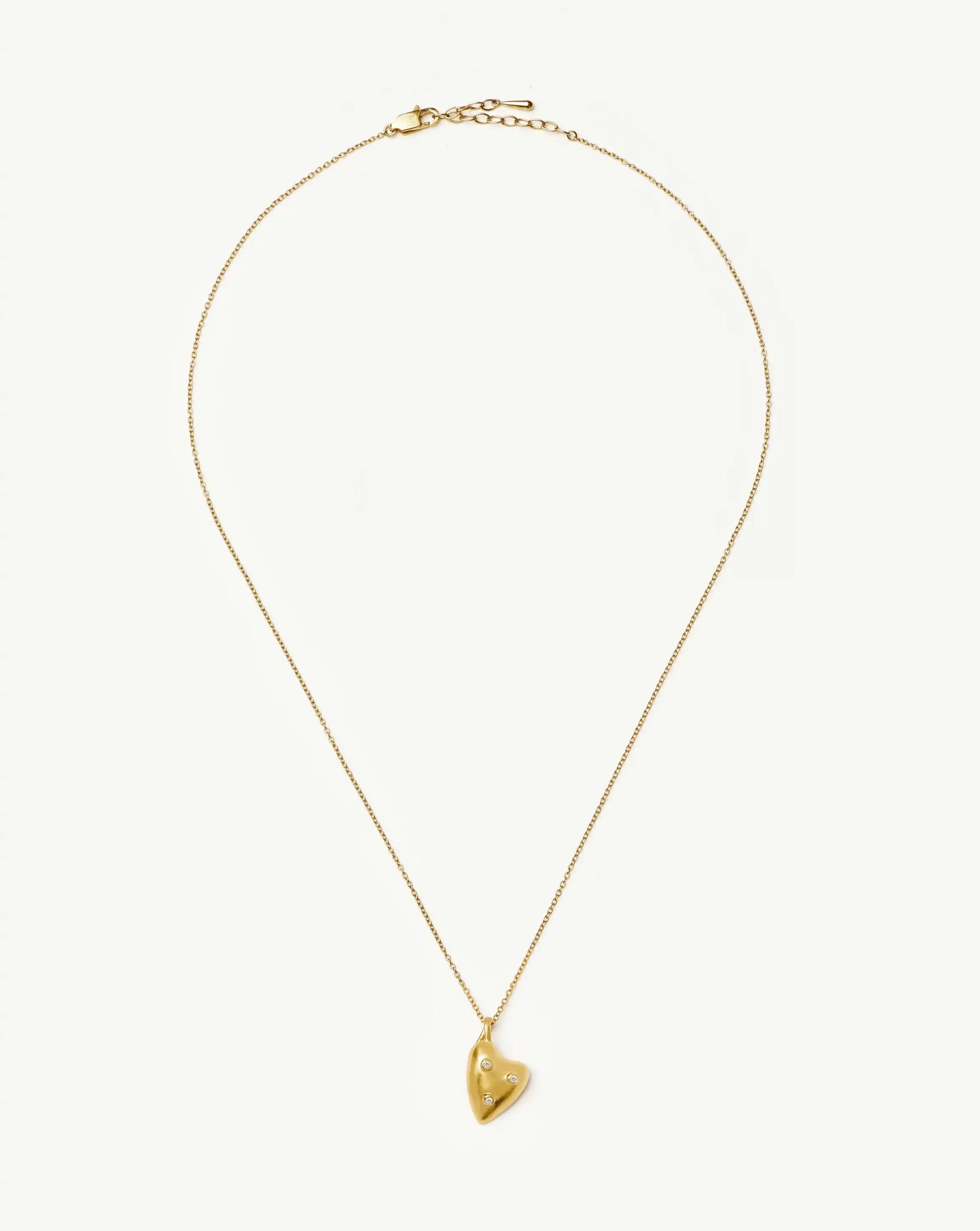 Harris Reed All My Heart Necklace | 18k Gold Plated/Cubic Zirconia Necklaces Missoma 