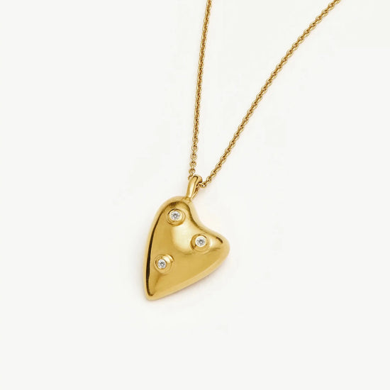 Harris Reed All My Heart Necklace | 18k Gold Plated/Cubic Zirconia Necklaces Missoma 