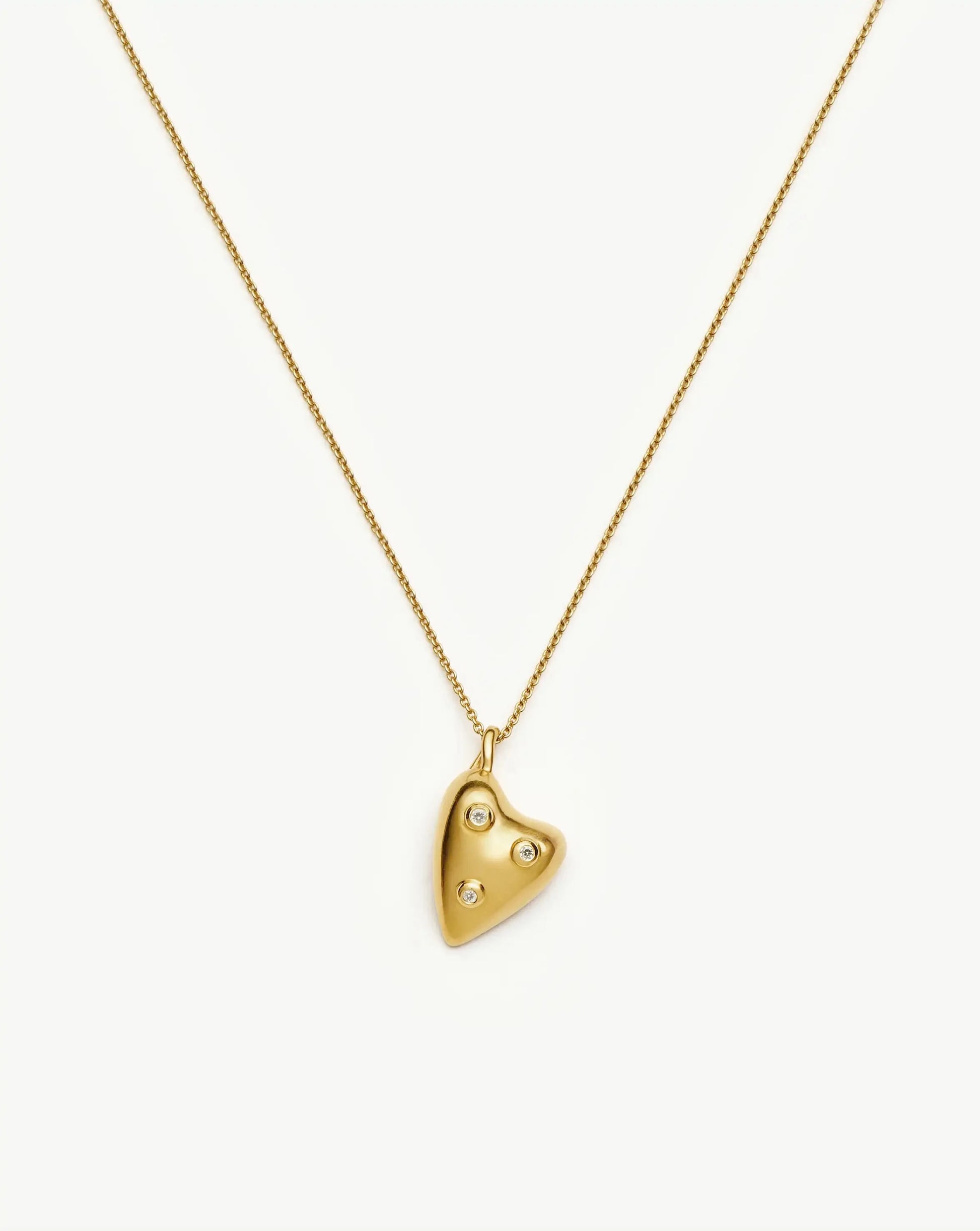 Harris Reed All My Heart Necklace | 18k Gold Plated/Cubic Zirconia Necklaces Missoma 