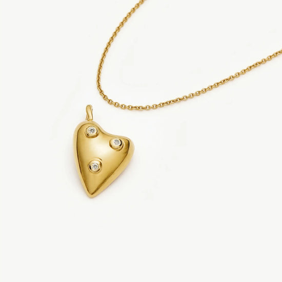 Harris Reed All My Heart Necklace | 18k Gold Plated/Cubic Zirconia Necklaces Missoma 
