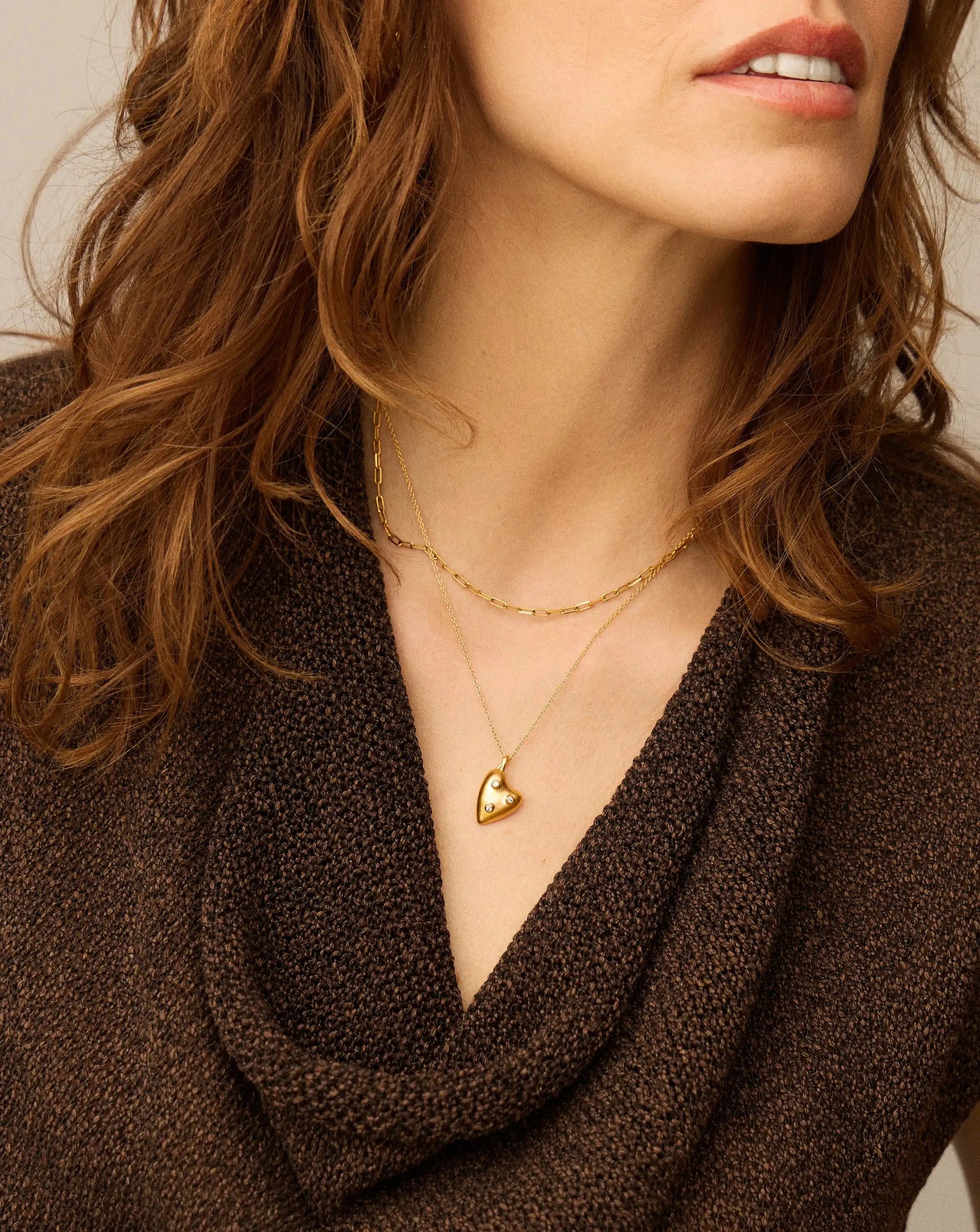 Harris Reed All My Heart Pendant | 18k Gold Plated/Cubic Zirconia Charms & Pendants Missoma 