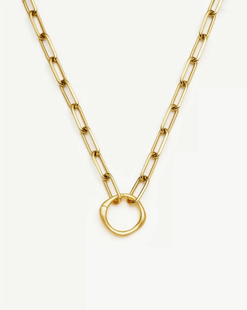 Harris Reed Interlinked Chain Necklace | 18k Gold Plated Necklaces Missoma 