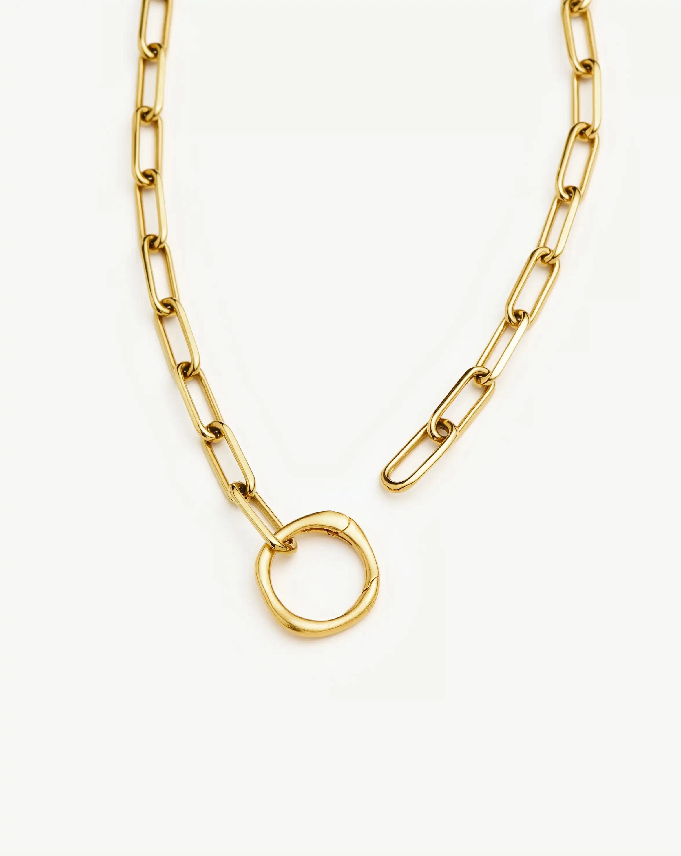 Harris Reed Interlinked Chain Necklace | 18k Gold Plated Necklaces Missoma 