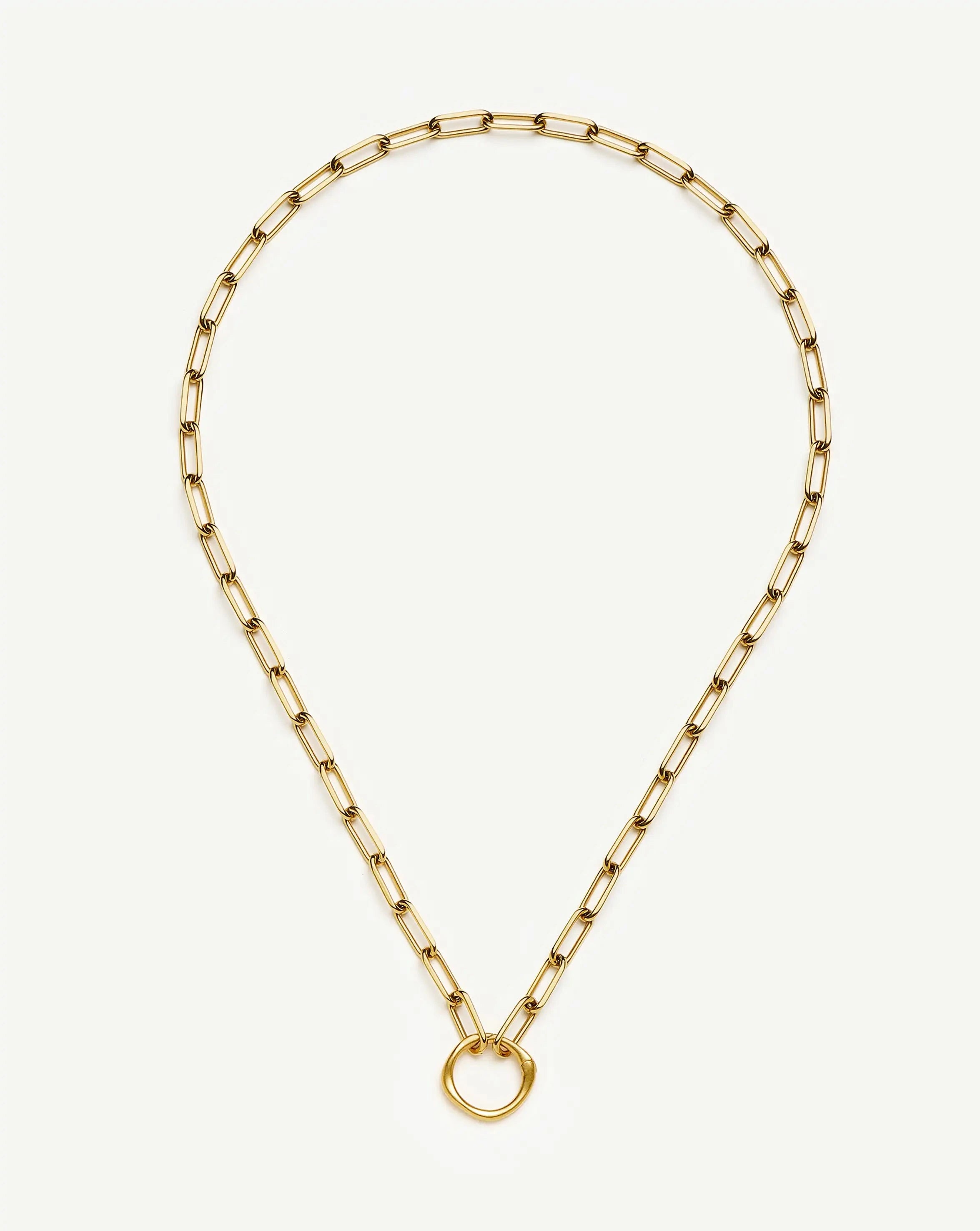 Harris Reed Interlinked Chain Necklace | 18k Gold Plated Necklaces Missoma 