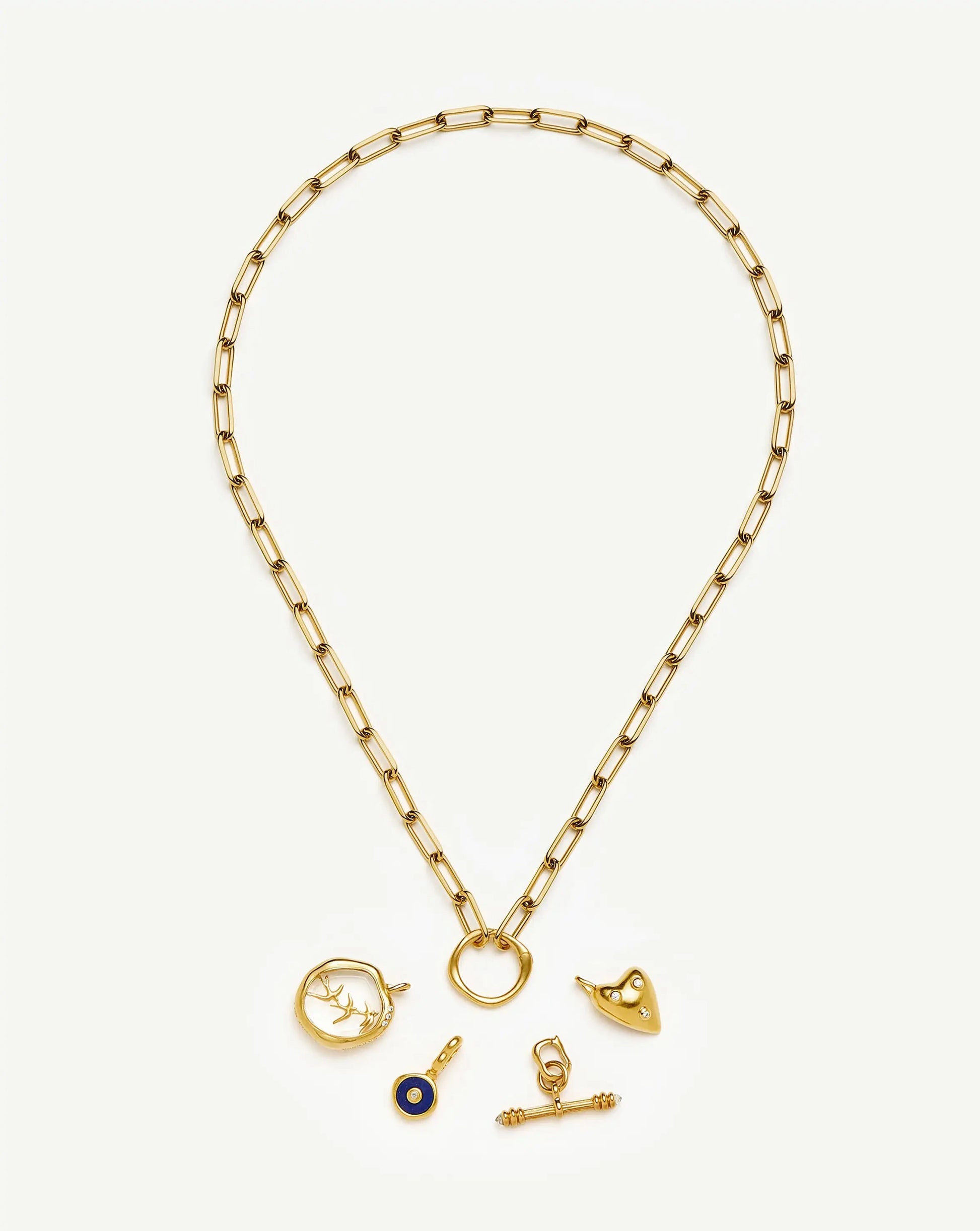 Harris Reed Interlinked Chain Necklace | 18k Gold Plated Necklaces Missoma 